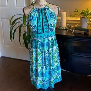 London Times Racer Back Sundress